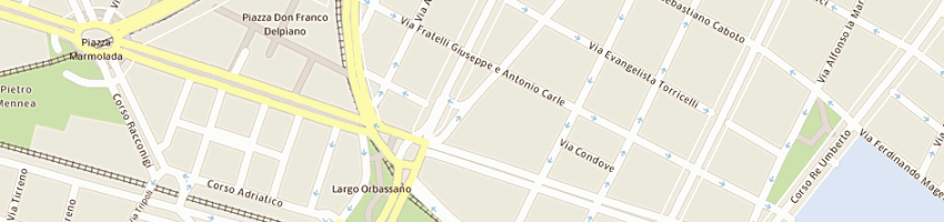 Mappa della impresa ferrero eugenio giovanni a TORINO