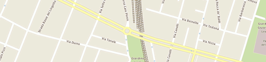 Mappa della impresa rd di finella rossana a TORINO