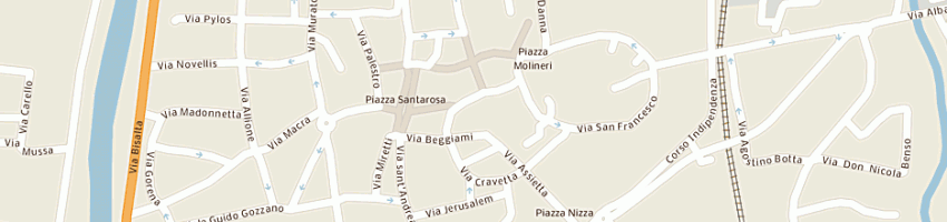 Mappa della impresa seven 4 snc a SAVIGLIANO
