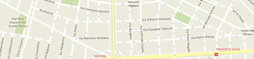 Mappa della impresa studio macagno sas di balansino geom paolo e c a TORINO