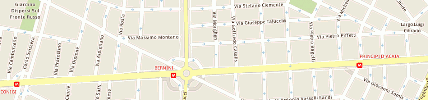 Mappa della impresa ecosistemi srl a TORINO