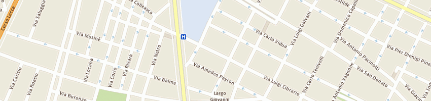 Mappa della impresa greco leone a TORINO