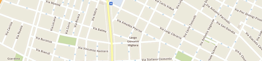Mappa della impresa caprio marco a TORINO