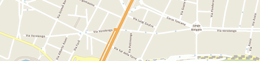 Mappa della impresa d'adda ada a TORINO