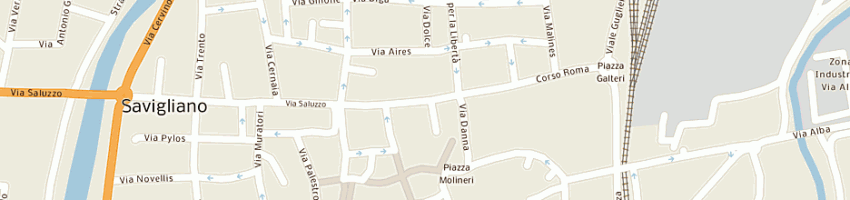 Mappa della impresa el pan d'na volta sas di fabris maria rosa e c a CUNEO