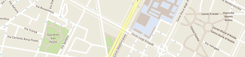 Mappa della impresa michi sas di michelli ugo e c a TORINO