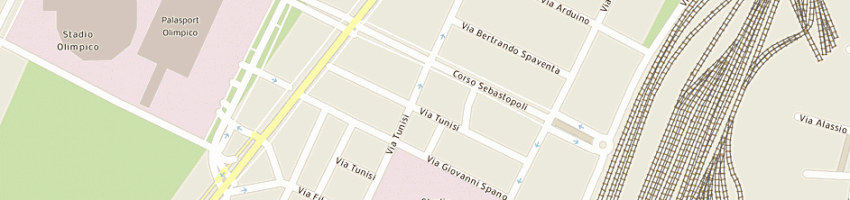 Mappa della impresa pavel snc di beltramo elena e di dio alessandro a TORINO