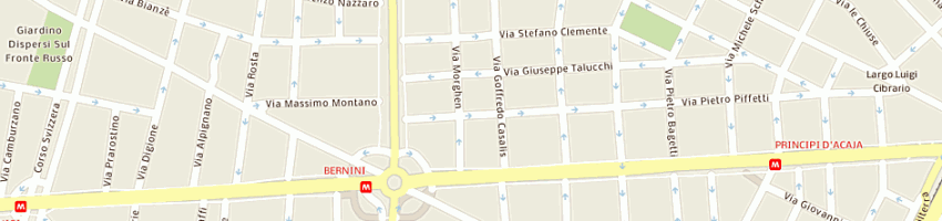 Mappa della impresa monviso srl a TORINO
