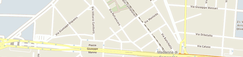 Mappa della impresa carrozzeria moro di marino maurizio e c sas a TORINO