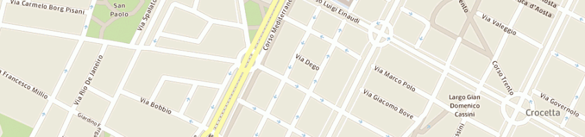 Mappa della impresa gds di di lecce samuele e c (snc) a TORINO