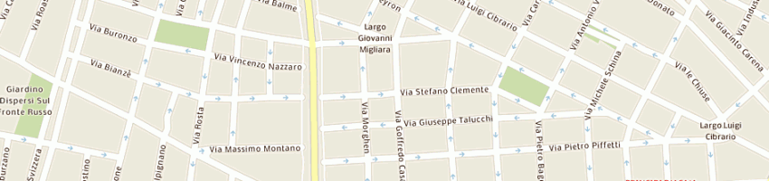 Mappa della impresa novanta snc di amerio silvano, castagnone carla e amerio katia a TORINO