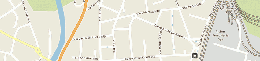 Mappa della impresa mana agostino a SAVIGLIANO