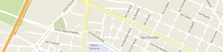 Mappa della impresa mura franco a TORINO
