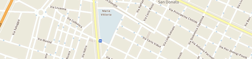 Mappa della impresa de marziis massimo a TORINO