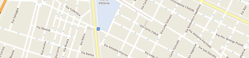 Mappa della impresa camodeca silvia a TORINO