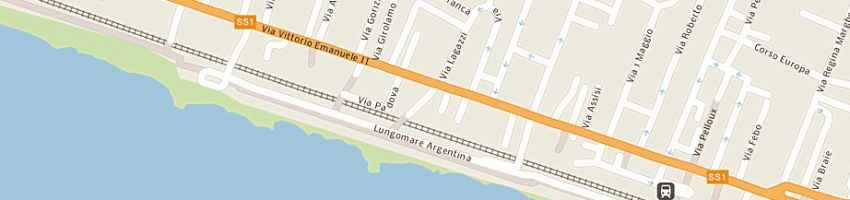 Mappa della impresa aip srl a BORDIGHERA