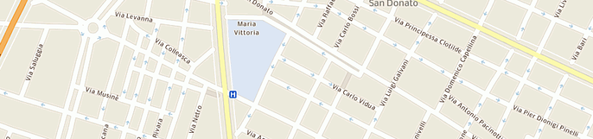 Mappa della impresa maddalena societa' semplice a TORINO