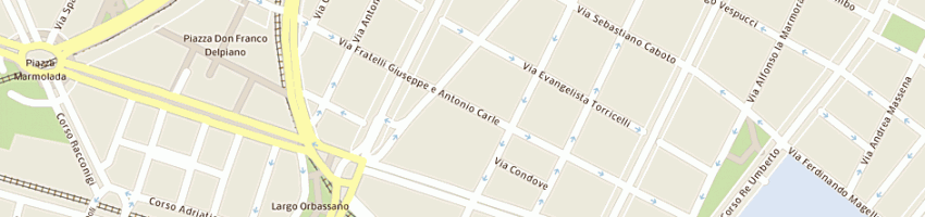 Mappa della impresa studio associato di ingegneria di mancini e palmieri a TORINO