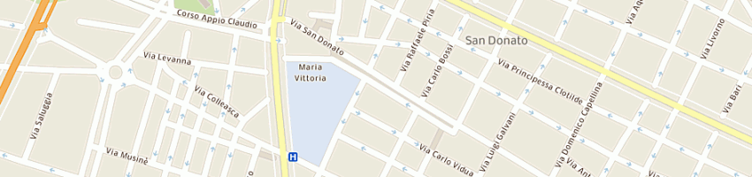 Mappa della impresa alba societa cooperativa sociale arl a TORINO