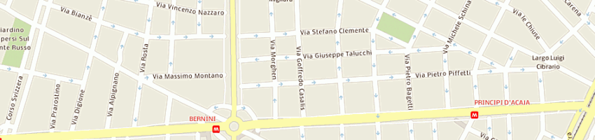 Mappa della impresa gardenia 1987- societa' semplice a TORINO