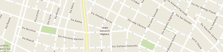 Mappa della impresa toselli patrizia a TORINO