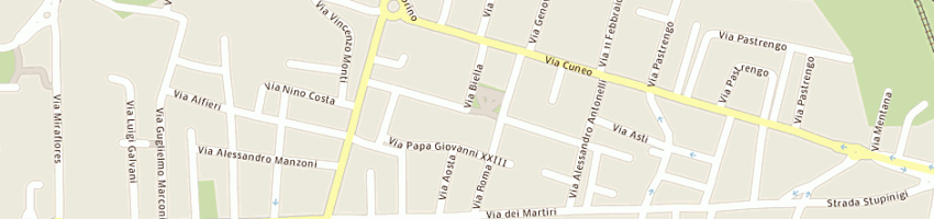 Mappa della impresa serra gianfranco a NICHELINO