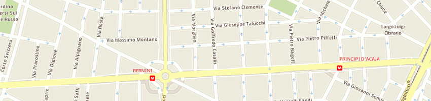 Mappa della impresa studio bravo srl a TORINO