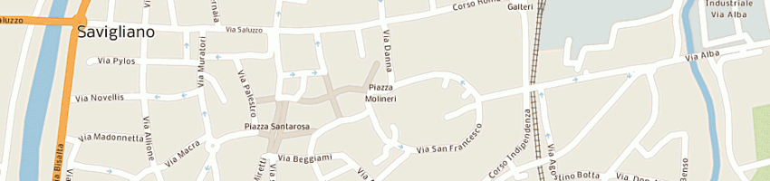 Mappa della impresa franco adriana a SAVIGLIANO