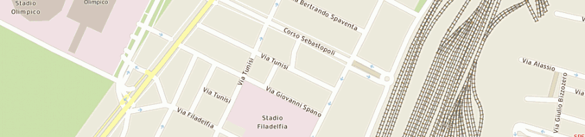 Mappa della impresa uvm srl a TORINO