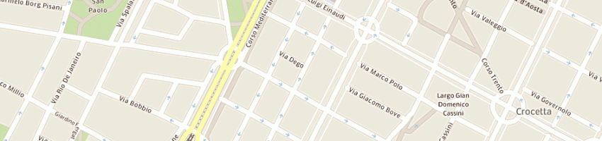 Mappa della impresa rama sas di spano t e c a TORINO