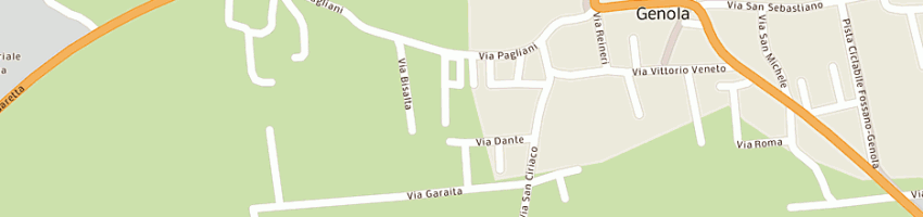 Mappa della impresa cogliandro benito a GENOLA