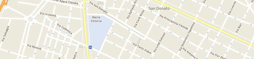 Mappa della impresa pognant renato a TORINO