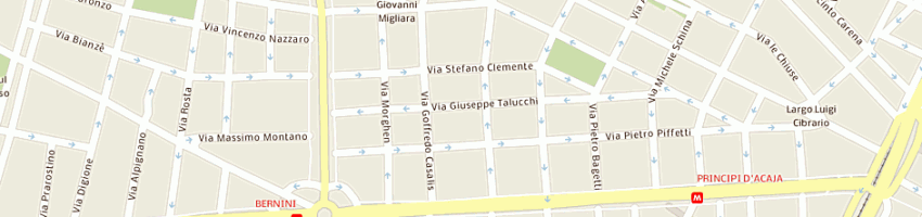 Mappa della impresa cieffe assicurazioni sas di ferrero fabrizio e c a TORINO