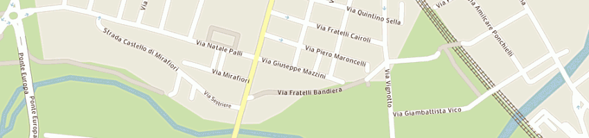 Mappa della impresa sotto sopra di ferrari daniela a TORINO