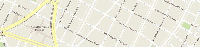 Mappa della impresa la ginestra di moro daniela a TORINO