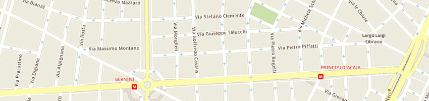 Mappa della impresa immobiliare rosy srl a TORINO