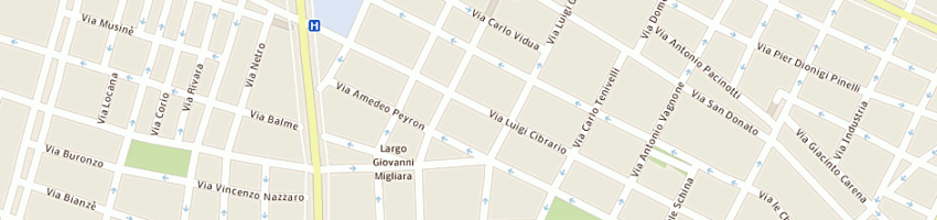 Mappa della impresa lanzalotti carmelina a TORINO