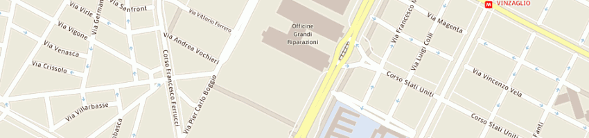 Mappa della impresa exemplar srl a TORINO