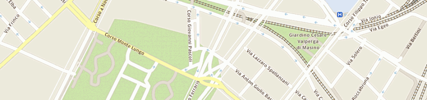 Mappa della impresa studio medico sport 98 srl a TORINO