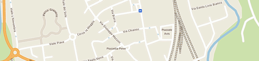 Mappa della impresa bosio margherita a SAVIGLIANO
