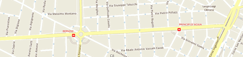 Mappa della impresa auto e design srl a TORINO