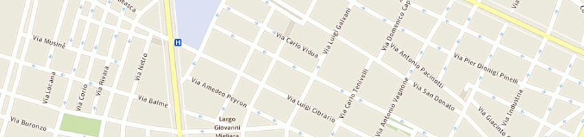 Mappa della impresa secos engineering srl a TORINO