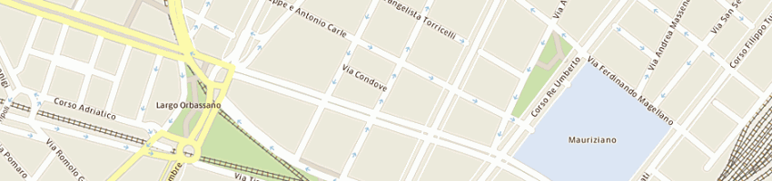 Mappa della impresa fenocchio ragioniere elio commercialista a TORINO