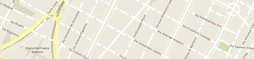 Mappa della impresa bronx srl a TORINO