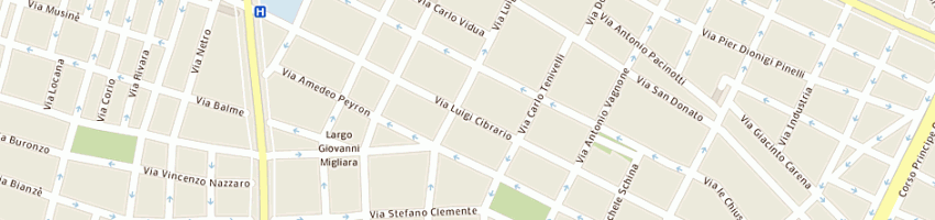 Mappa della impresa il piacere di piacersi parrucchieri a TORINO