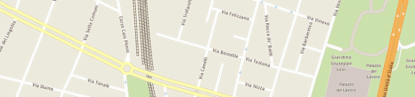 Mappa della impresa aima srl a TORINO