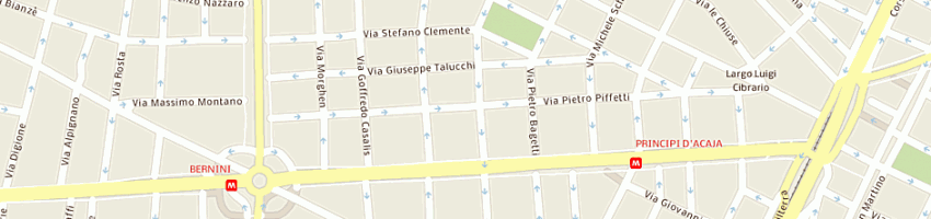Mappa della impresa dipaolo altomare a TORINO