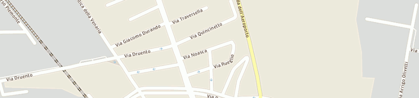 Mappa della impresa elettrica torinese a TORINO