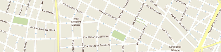 Mappa della impresa tavernari angelo e c sas a TORINO