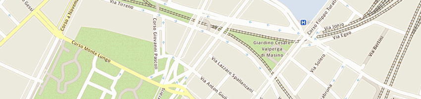 Mappa della impresa il distributore di diego di ostorero diego e c snc a TORINO